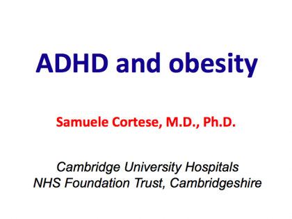 Attention-Deficit/Hyperactivity Disorder And Childhood Obesity