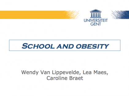 School And Obesity